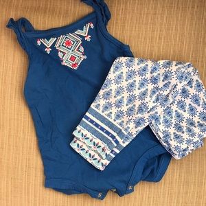 Bodysuit with matching pants